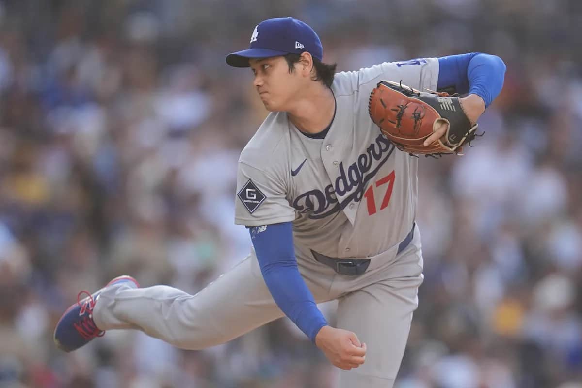 大谷翔平開場第一球轟出第8轟、先發5局失0分:0.73自責分率背後,道奇這台兩刀流機器正在改寫大聯盟歷史